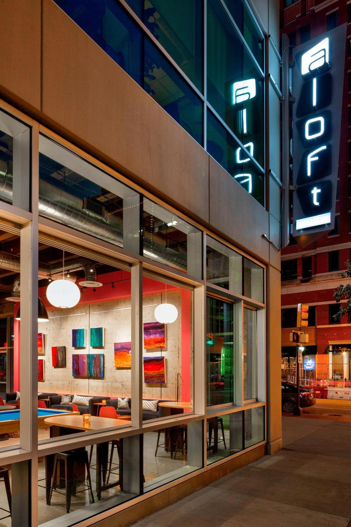 Aloft Fort Worth Downtown Exteriör bild