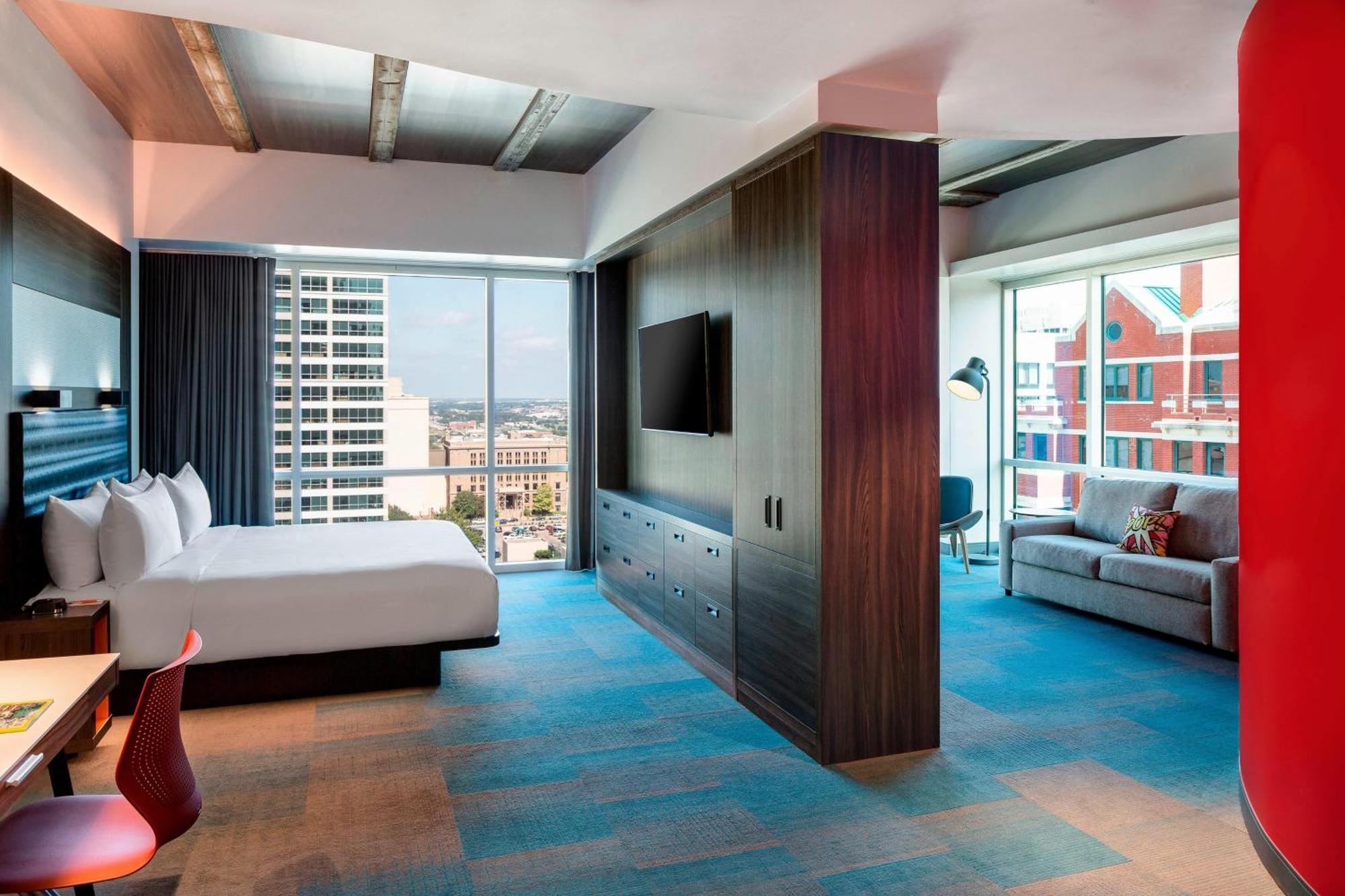 Aloft Fort Worth Downtown Exteriör bild